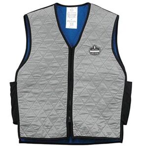 Ergodyne - 12544 Chill-Its 6665 Evaporative‎ Cooling Vest - Gray,
